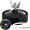 Conjunto de cuchilla extractora de 7 aletas con junta de goma, piezas de repuesto compatibles con licuadoras Nurti Ninja Auto iQ BL480 BL482 BL642 BL682 NN102