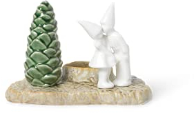 Kähler Weihnachtskuss H11.5 cm Weihnachtsgeschichten Originaldesign, Weiss