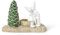 Kähler Weihnachtskuss H11.5 cm Weihnachtsgeschichten Originaldesign, Weiss