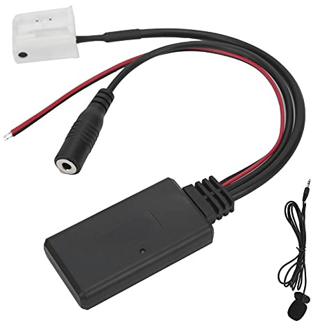 K5R409 12-Pin Bluetooth Aux-In Adapter With Microphone - Smartphone Handsfree Calling - Fit For RCD210, RCD300, RCD310
