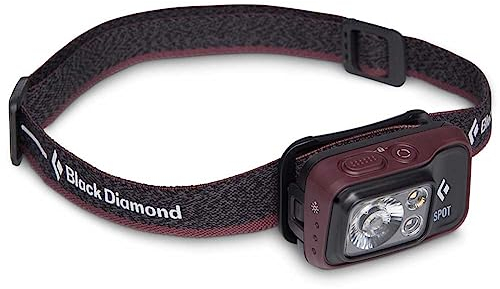 Black Diamond Unisex-Adult Scheinwerfer Spot 400 headlamp, Bordeaux, Einheitsgröße