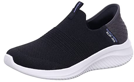 Skechers Damen Ultra Flex 3.0 Smooth Step Sneakers,Sports Shoes, Schwarz, 39 EU