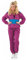 Fun Shack Kostüm 80er Jahre Trainingsanzug Damen, Retro Jogginganzug, Perfekt für Karneval und Mottoparty, S