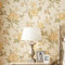 SAIMEYI Amerikanische BlumengrafikTapete.klassische Landhaus-Vintage-Tapete Für Wohnzimmer, Schlafzimmer, TV-Hintergrund (Gelb)