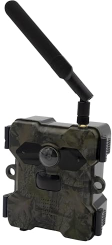 Technaxx 4G caméra de Chasse Nocturne TX-189 + Panneau Solaire 5W - 4MP FullHD, Détection de Mouvement PIR jusqu'à 12m, 18000 mAh, Vision Nocturne, Connexion Réseau Mobile 4G, Angle de Vue 100°