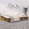 JUNZAI Tagesbett Ausziehbar Honigbraun 2X(90x190) cm Massivholz Kiefer, Schlafsofa, Daybed, Bettsofa, Sofa Bed, Sofabett, Schlafcouch, Jugendbett, Bettgestell, Bettcouch - 823392
