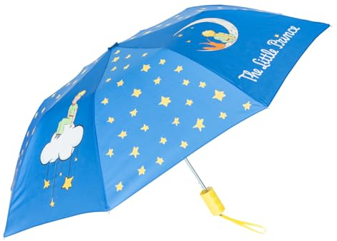Grupo Erik Taschen Regenschirm Automatik Kleine Prinz Regenschirm Klein - Regenschirm Kinder und Erwachsene - Taschenschirm Automatik