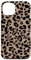 Hülle für iPhone 13 Leopardenmuster stilvolles Gepardenmuster braun neutral beige