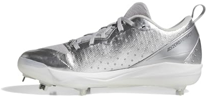 adidas Adizero Instinct Silver Speed Softball Sneaker da Donna, Argento Metallizzato Nero Grigio, 40 2/3 EU
