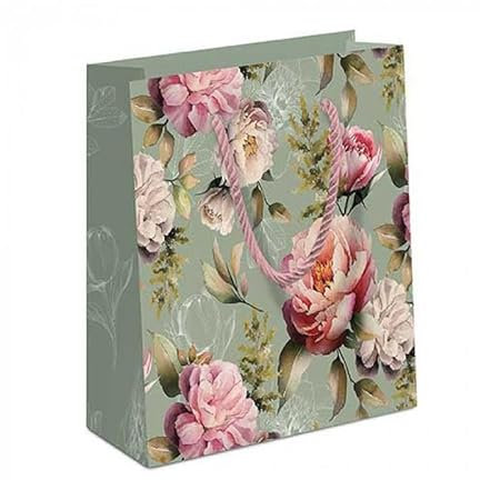 Ambiente Serviertablett Tablett mit Griffausschnitten Tray 47 x 33 cm Melamin Küchentablett Dekotablett Serie Robin Family Rotkehlchen Vögel