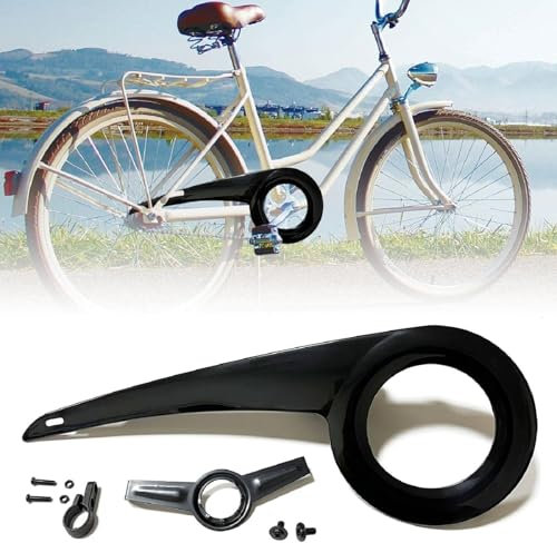 Kettenschutz Mountainbike, Fahrradkettenschutz, Rad Ketten Schutz Kettenkaste, Fahrrad Kettenschutz Kettenschaltung Kettenschutz Fahrrad für 32-38T Fahrradzubehör 48x18cm