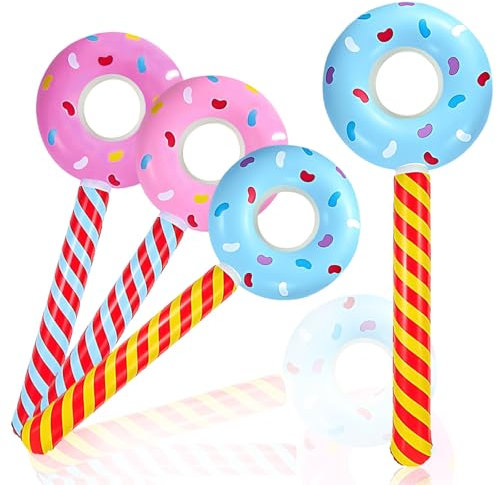 3 PCS Aufblasbare Süßigkeiten, 85 CM Groß Aufblasbare Lutscher, Süßigkeiten Luftballons, Lutscher Ballon, Geeignet für Kinder Geburtstagsdekorationen, Sommerfeste, Hochzeitsfeiern