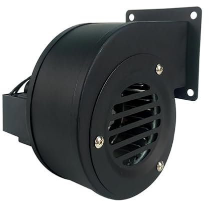 AMRTTWY Tragbarer Luftstaubgebläse. 2-teilis Radialbläse, Holzofenventilator For Den Außenbereich, Räuscharmer Ofenventilator For Holz-/Holzbrenner/Kamin .Mini Staubgebläse