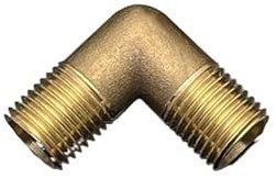 CHAOUYYZ 1Pc 1/8 1/4 3/8 1/2 3/4 Bsp Male Female Thread Brass Elbow 90 Degree Pipe Fitting Coupler Connector Adapter(Female to Male,1/2)/3/8/Female to Female