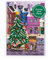 Joy Laforme Christmas Square Greeting Card Puzzle