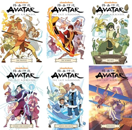 Avatar: The Last Airbender Omnibus Complete Collection (6 Volume Set)