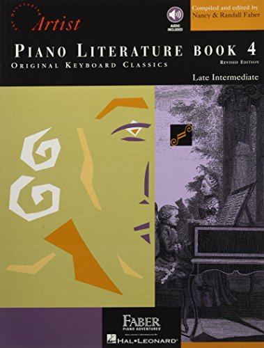 Piano Adventures Literature Book 4. Includes Audio Online: Developing Artist Original Keyboard Classics