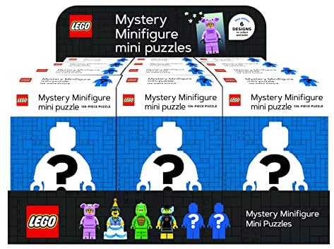 LEGO Mystery Minifigure Puzzles Blue Edition 12 Copy CDU