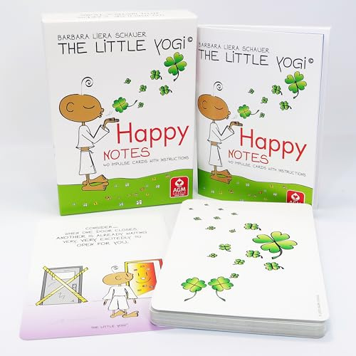 The Little Yogi - Happy Notes GB: 40 impulse cards with instructions
