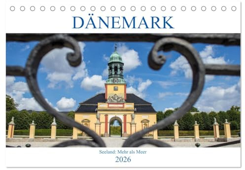 Dänemark - Seeland Mehr als Meer (Tischkalender 2026 DIN A5 quer), CALVENDO Monatskalender: Der Kalender nimmt Sie mit nach Seeland, der größten ... der dänischen Hauptstadt. (CALVENDO Orte)