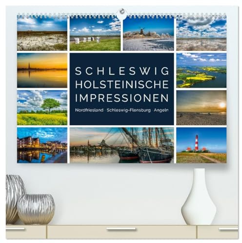 Schleswig-Holsteinische Impressionen (hochwertiger Premium Wandkalender 2026 DIN A2 quer), Kunstdruck in Hochglanz: Deutschlands nördlichste Landschaft zwischen Nord- und Ostsee (CALVENDO Orte)