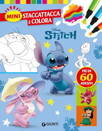 Stitch. Mini. Staccattacca & colora. Ediz. illustrata (Disney mini)