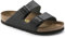 Birkenstock Arizona, Sandali Unisex – Adulto, Nero, 46 (Stretto)