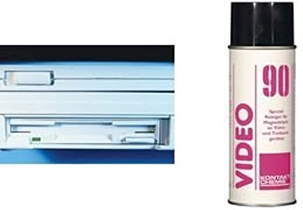 KONTAKT CHEMIE Video 90 Magnetkopfreiniger, 200 ml, Schwarz
