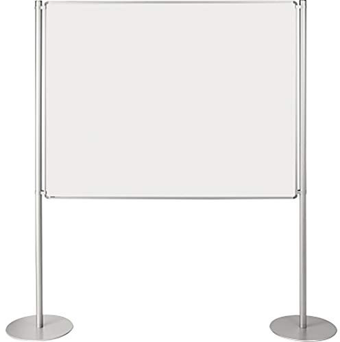 Ultradex Stellwand Grundelement 1500x1200mm beidseitig Whiteboard Tellerfuß