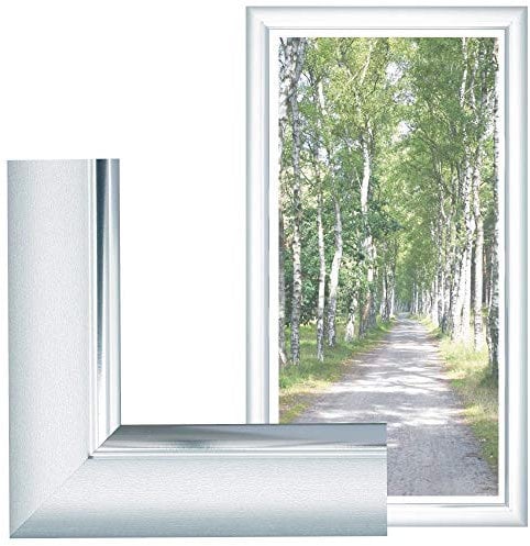 RAABEC Bilderrahmen, für Bilder der Größe 40x80, 80x40cm, ideal für Malen nach Zahlen Bilder z.B. von Schipper mit Acrylglas