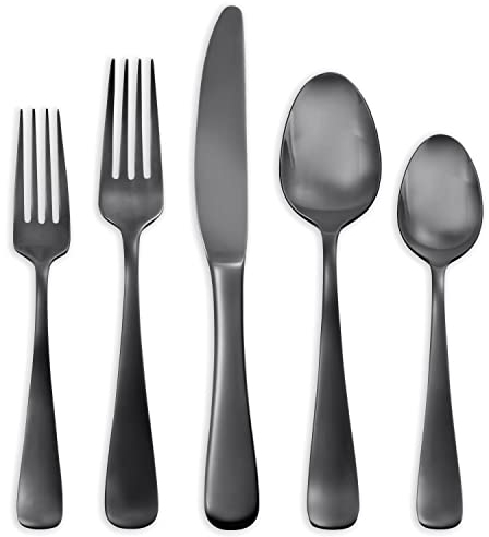 Hampton Forge SFQ35705SK Black Opera Titanium 5Pc 18/0, 18/10 Steel