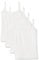 Amazon Essentials Women's Slim-Fit Camisole, Pack of 4, White, L
