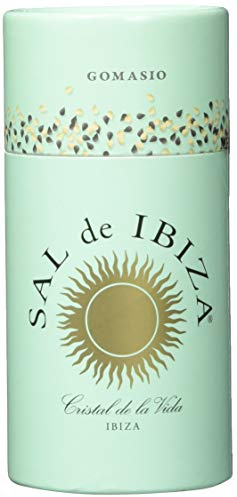 Sal de Ibiza Granito Gomasio, Meersalz mit geröstetem Sesam, Streuer, 2er Pack (2 x 75 g)