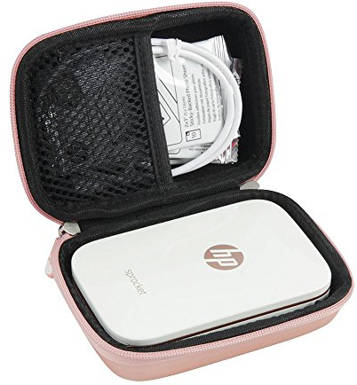 Hermitshell Reise Fall für HP Sprocket Mobiler Fotodrucker (Rose Gold)