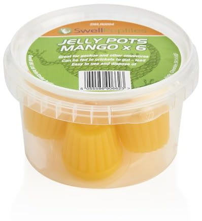 Swell Reptiles Jelly Pots - Packs of 6 (Multiple Flavours) (Brown Sugar x6)