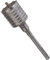 Scie à Cloche Trépan Couronne Carotteuse à Sec SDS MAX 30-160 mm diamètre complet pour marteau perforateur 125 mm (14 tranchants) SDS MAX 600 mm