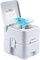 Homesbrand Portable Camping Toilet 20L, Lightweight Flushable Outdoor Toilet with Removable Tank, Emergency Toilet for Elderly Pregnant Woman Children, Suit for Boat Caravans