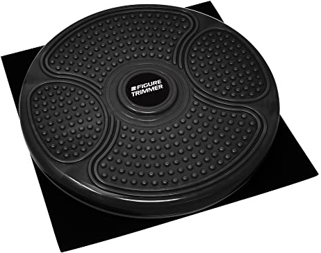 Figure Trimmer XL Core Ab Twister Board para ejercicio, disco giratorio de cintura grande de 14 pulgadas para adelgazar y fortalecer el equipo de ejercicio abdominal y estomacal