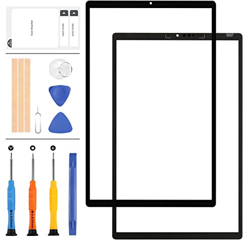 OCA 10,3 Écran de Remplacement pour Lenovo M10 Plus TB-X606 X606F X606 Kit de Réparation de Lentille de Panneau de Verre Extérieur Avant (Pas de Numériseur, Pas d'écran LCD)