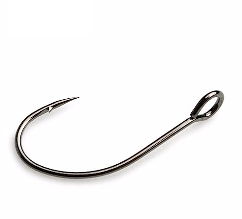 Hameçon 100 pièces crochet de pêche en acier à haute teneur en carbone crochet de carpe crochets de leurre simples avec crochets à anneau for leurre cuillère barbe et crochets sans barbe Accessoires d