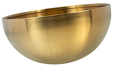 AUTSUPPL Stainless Steel Gold Mixing Bowls Esthetician Bowls for Wedding Party 4th of July Baking Prepping Serving Facial Food Salad Fruit Snack Soup Cereal
