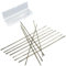 144Pcs 2/0 Jeweler's Saw Blades with Storage Box, Piercing Saw Blades Set, Metal Cutting Blades, Precision Steel Blades for Detailed Work Woodworking Crafts