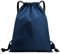 Criveple Rucksack mit Kordelzug, Turnbeutel für Damen und Herren, Sportbeutel mit Kordelzug, wasserdicht, Verstellbar Gym Bag für Sport, Reisen, Schwimmen, Schule, Strand (Blau)