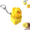 Quacking Duck Keychain, Ducky Caps Keychain, Duck Keyboard Keycaps Anxietys Relief Toy, Quacking Duck Fidget Toy Keychain, Suitable for Relieving Stress and Anxiety (1 Pc)