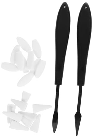 TEMPNAP 2 Satz Skizzenpapier Kompakt und Tragbar and Ersatzwischerköpfen and Detail Hervorhebungen mit Mischstiften und Ersatzwischerköpfen aus Kunststoff und Schwamm für Künstlerisches Zeichnen