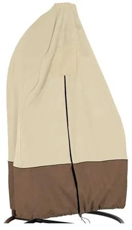 HWJFDC Fauteuil Oeuf Suspendu Balançoire d'extérieur, Chaise Suspendue, Housse Coquille d'œuf, Fermeture éclair Centrale, Couleurs Assorties, Magnifique