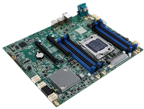 Bewinner Computer-Motherboard, SSI EEB-Formfaktor, Unterstützt X79-Chipsatz, LGA 2011-Sockel für E5-Prozessoren, mit 10-Gigabit-Netzwerkoption und Mehreren PCIe-Steckplätzen, für
