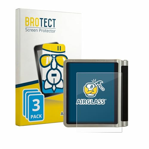 BROTECT 3 Stück Schutzglas für Kverneland IsoMatch Tellus PRO Schutzfolie Panzer Folie Glas[Extrem Kratzfest, Anti-Fingerprint, Ultra-Transparent]