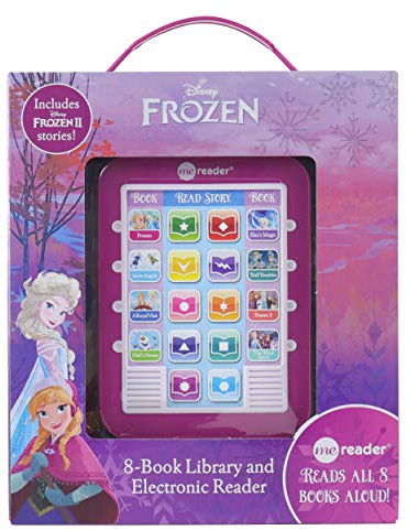 Disney Frozen and Frozen 2 Elsa, Anna, Olaf, and More! - Me Reader Electronic Reader and 8-Sound Book Library - PI Kids