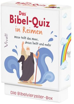 Das Bibel-Quiz in Reimen: Mose teilt das Meer, Jesus heilt und mehr